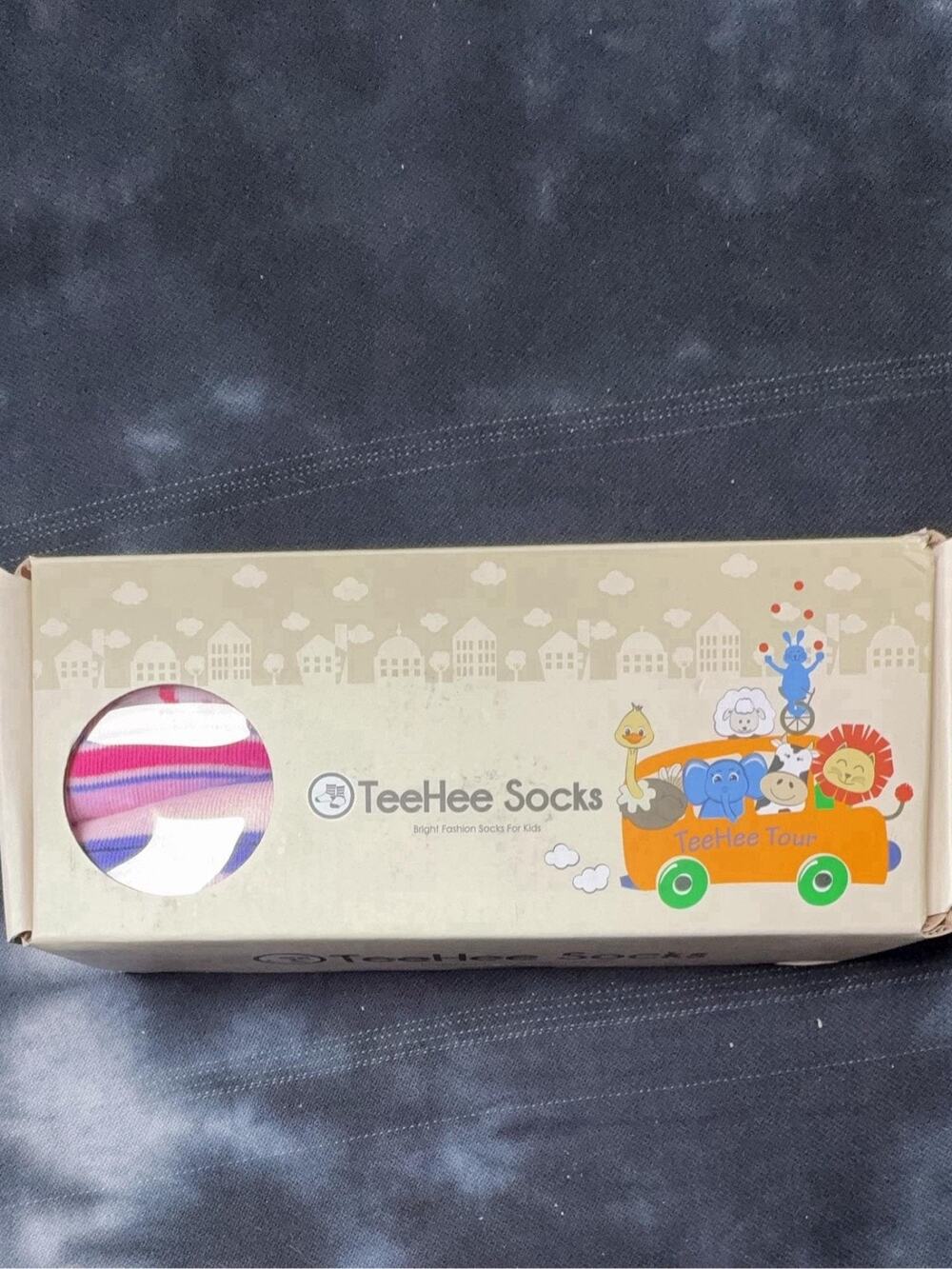TeeHee Socks Girls Cotton Crew 6-8 Youth